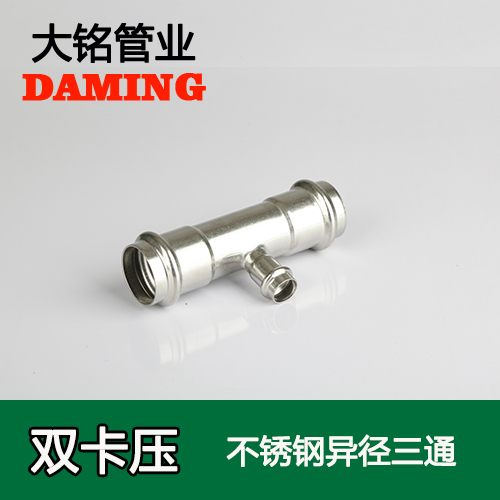 DN25*15 榴莲APP破解版安装包異徑三通接頭(304 316L)