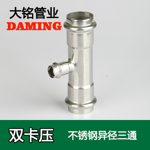 DN25*20 榴莲APP破解版安装包異徑三通接頭(304 316L)