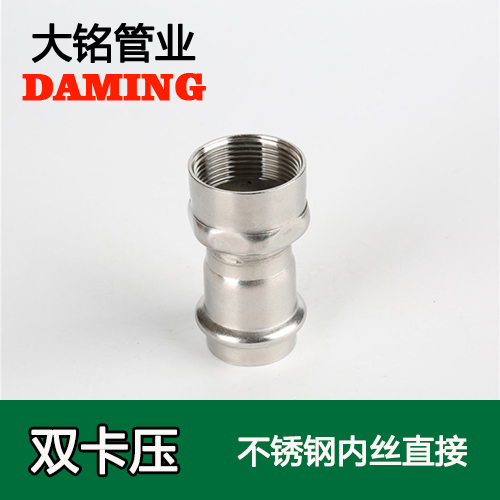 DN15*1/2 榴莲APP破解版安装包內絲轉換直通四分接頭（304 316L）