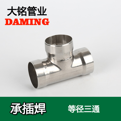 DN250 承插焊接式榴莲APP破解版安装包等徑三通接頭（304 316L）