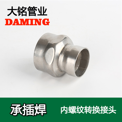 DN50*2 承插焊接式榴莲APP破解版安装包內螺紋轉換接頭（304 316L）