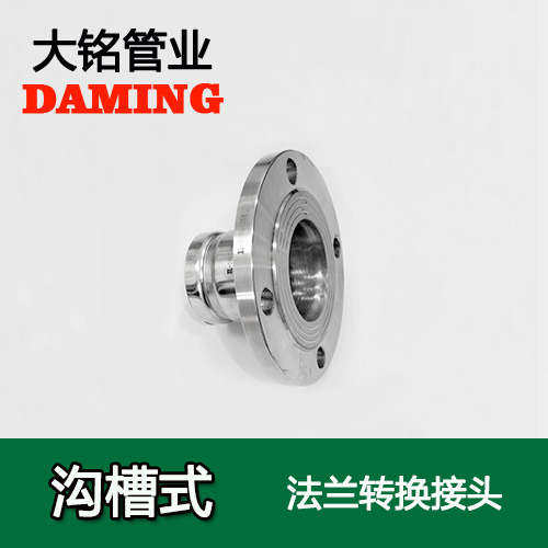 DN300 溝槽式榴莲APP破解版安装包法蘭轉換直通接頭（304 316L）