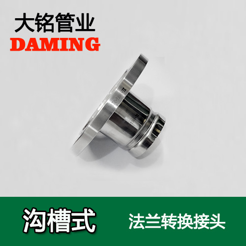 DN200 溝槽式榴莲APP破解版安装包法蘭轉換直通接頭（304 316L）